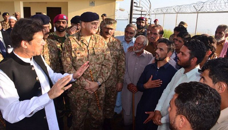 Pakistan PM Imran Khan visits LoC along with Army Chief General Bajwa