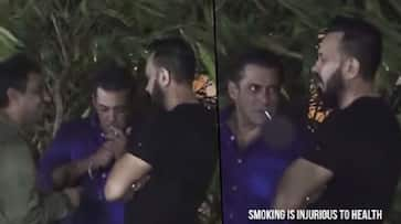 Did Salman Khan smoke during Ganesh Utsav? Here is what trolls say