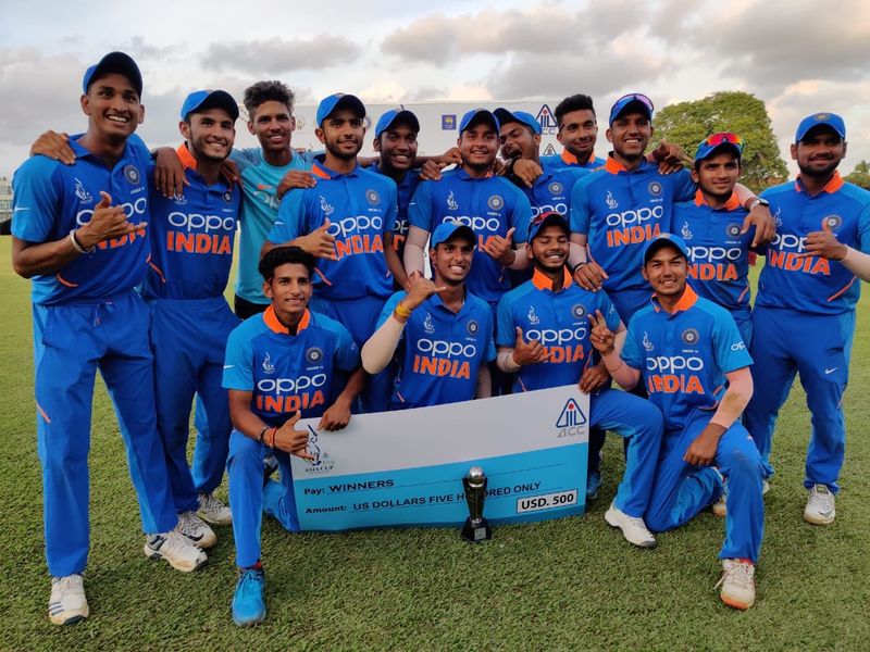 U19 Asia Cup 2019 Team India thrash Pakistan by 60 runs