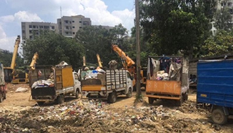 Unscientific way of Waste management in Bengaluru Ruaral