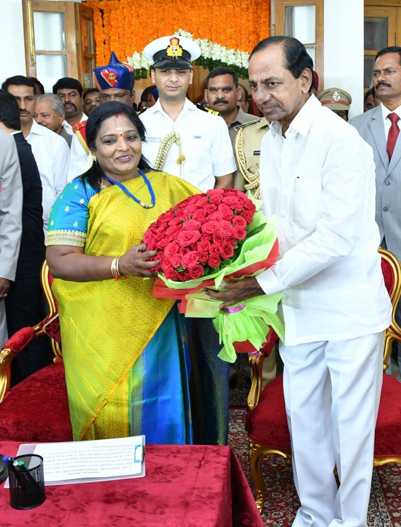 one shot two birds: kcr counters tamilisai move