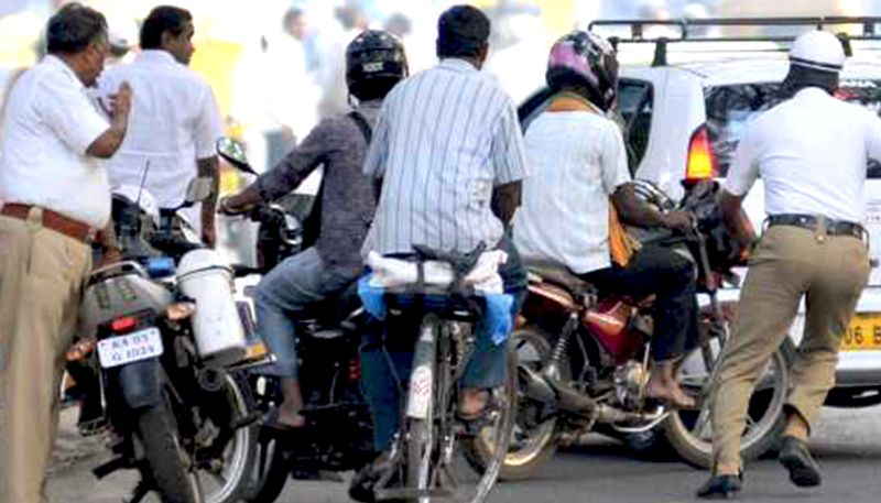 Bengaluru traffic cops collect over Rs 70 lakh as fines in 6 days