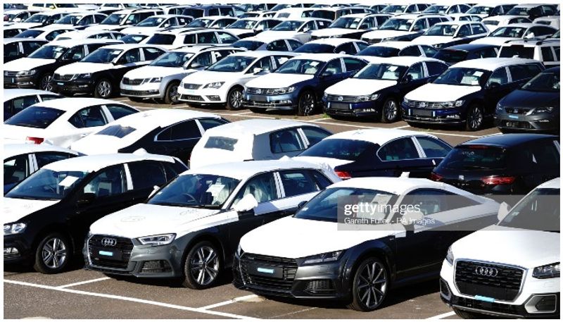 Auto sales record fall in August in two decades