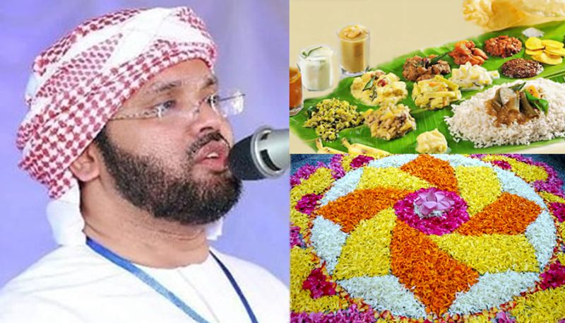 facebook note questions Simsarul Haq Hudavi  in remarks about onam celebrations