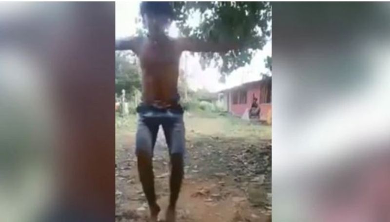 30 Somersaults At A Time Boy's Performance viral in twitter