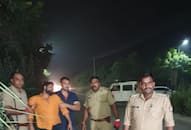 Police shot goon and arrested him in greater noida uttar pradesh