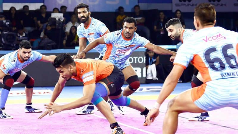 Pro kabaddi 2019 Bengal Warriors Beat U Mumba by 29-26 points