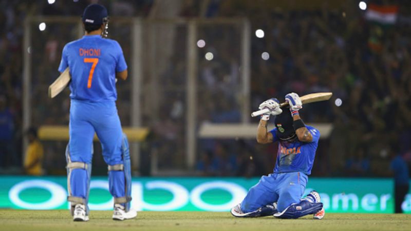 Virat kohli tribute to ms dhoni in tweet but fans replied with retirement