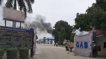 Blast in petroleum plant in unnao uttar pradesh