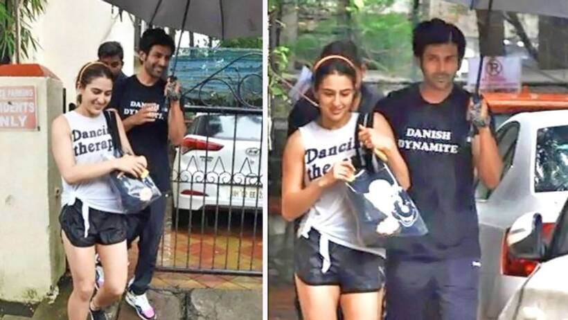 बारिश में भीगती सैफ की बेटी को प्रोटेक्ट करते दिखे कार्तिक आर्यन, लोगों ने पूछा बॉडीगार्ड बन गए क्या?