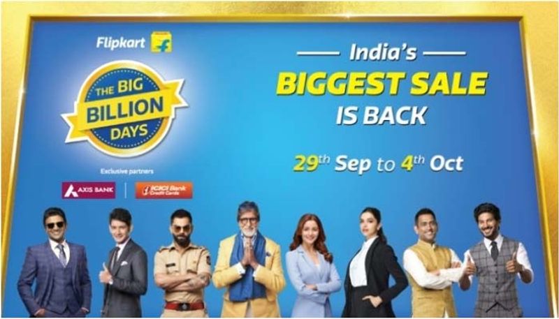 Flipkart Big Billion Days sale 2019 date announced: Check out what's on offer from September 29 to October 4