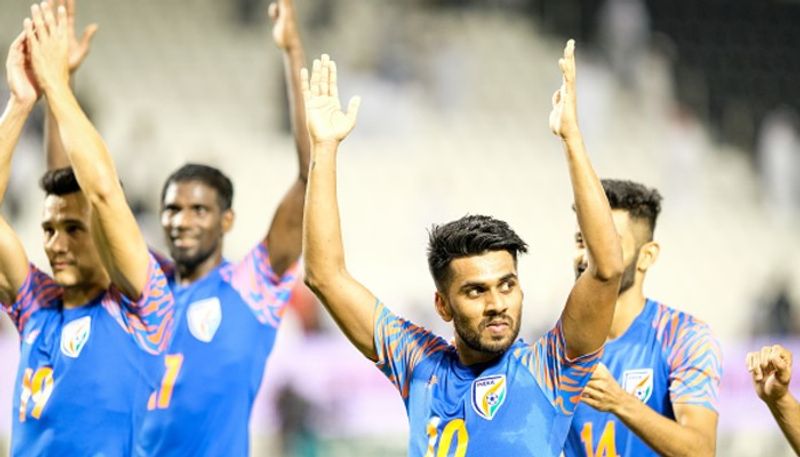 Indian mens football team qualified for the AFC Asian Cup following Palestines win over Philippines san