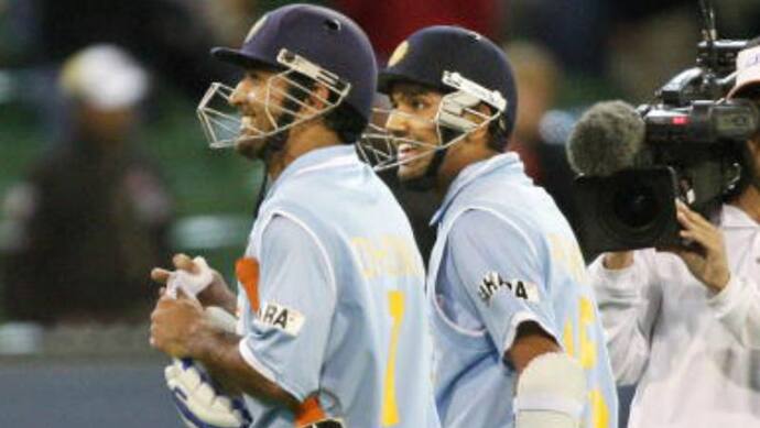dhoni rohit
