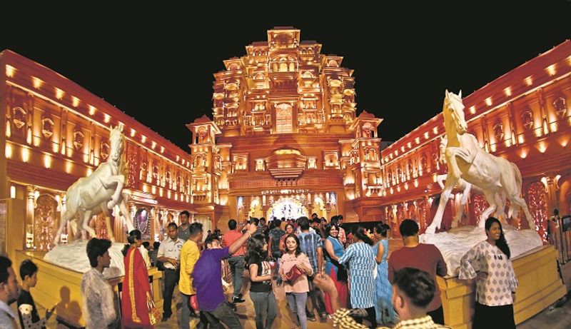 Stampede at Durga Puja Mandap, 3 dead in bihar - bsb 