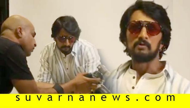 Colors Kannada Bigg Boss 7 making promo of kichcha sudeep