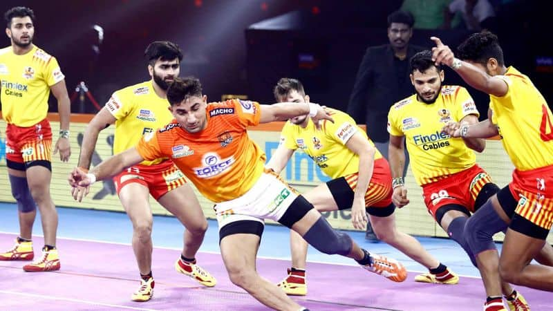 PKL 2019 Nitin Tomar terrific Super 10 powers Puneri Paltan to victory