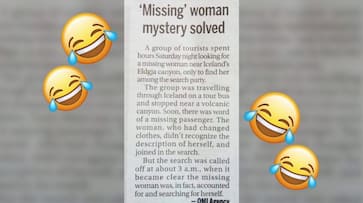 Twitterati left in splits after article of 'Missing Woman Mystery Solved' goes viral