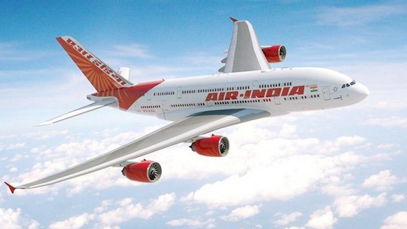 Air India plane faces bad weather conditions at take-off in vijayawada airport