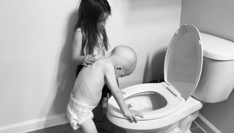 Mother s emotional post about sister helping her 3 year old brother