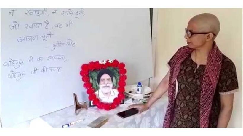 एक बेटी का प्रण, कहा  जब तक नहीं होगी पिता के हत्यारोपियों की गिरफ्तारी, हर दिन कराउंगी मुंडन