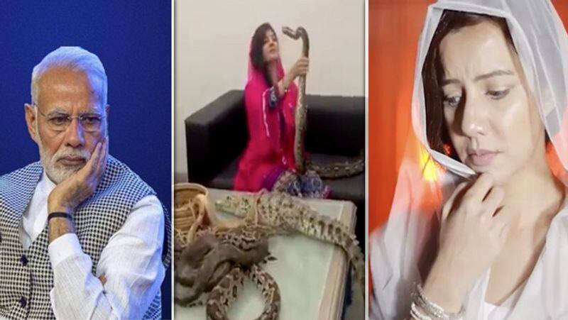 Modi intimidates singer with crocodile Video that stirred controversy