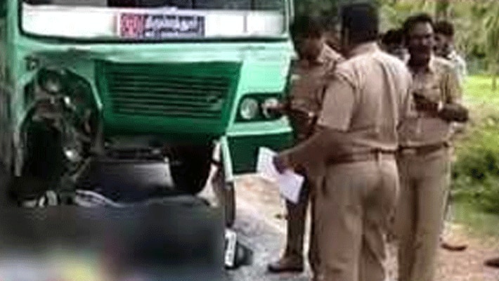 krishnagiri government bus accident... 3 people killed