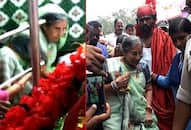 PM Modis birthday Jashodaben performs puja at temple in Asansol