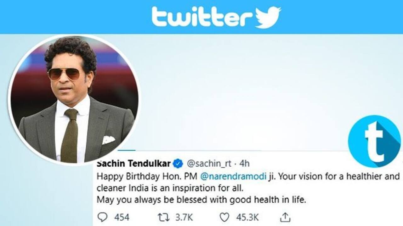 खेल जगत के दिग्गजों ने कुछ इस तरह पीएम मोदी को दी जन्मदिन की बधाई
