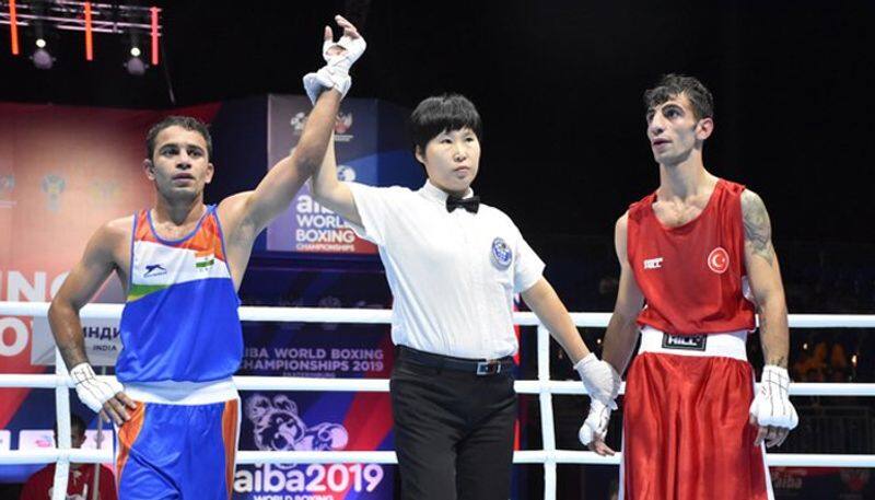 World Boxing Championships 2019 Amit Panghal Manish Kaushik enter semi Finals