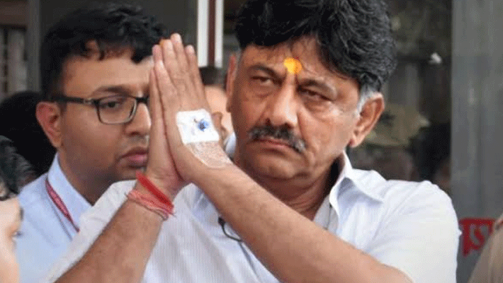 chest pain...Congress leader DK Shivakumar admitted to hospital