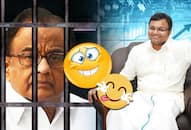 Chidambaram in Tihar: Papa rots behind bars while son gloats over Sensex performance?