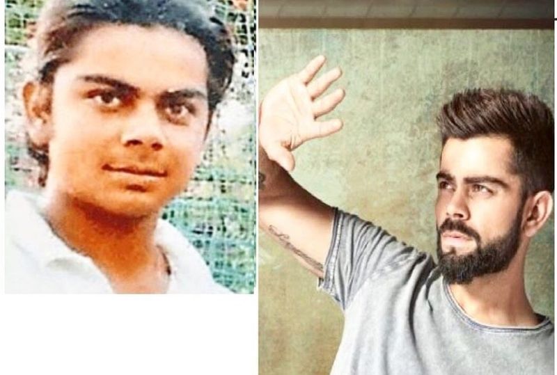 Team india captain Virat kohli recall old memories with  old photo