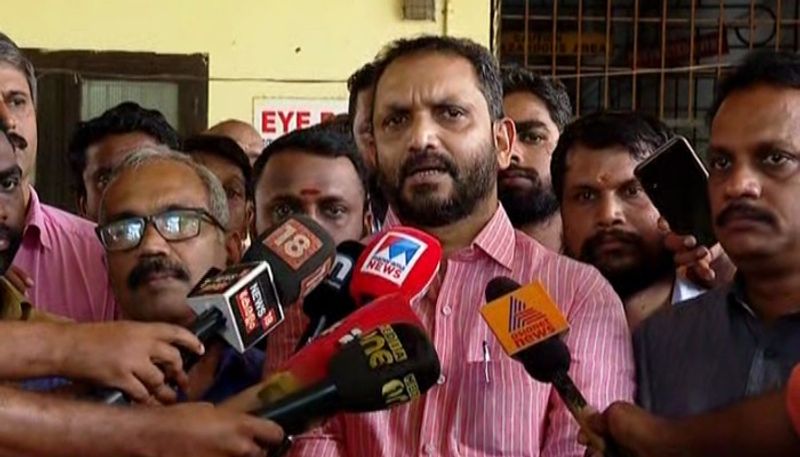 complaint against K. Surendran for using Image of Orthodox bava in campaign song