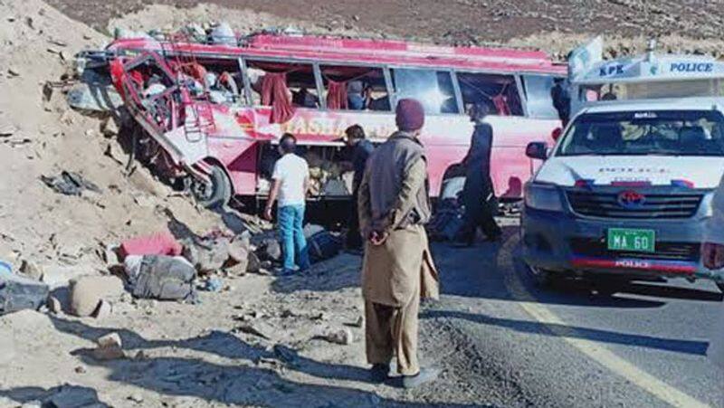 Pakistan bus accident...26 people killed