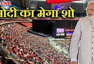 cultural programs before arriving of PM Modi in Houston stadium