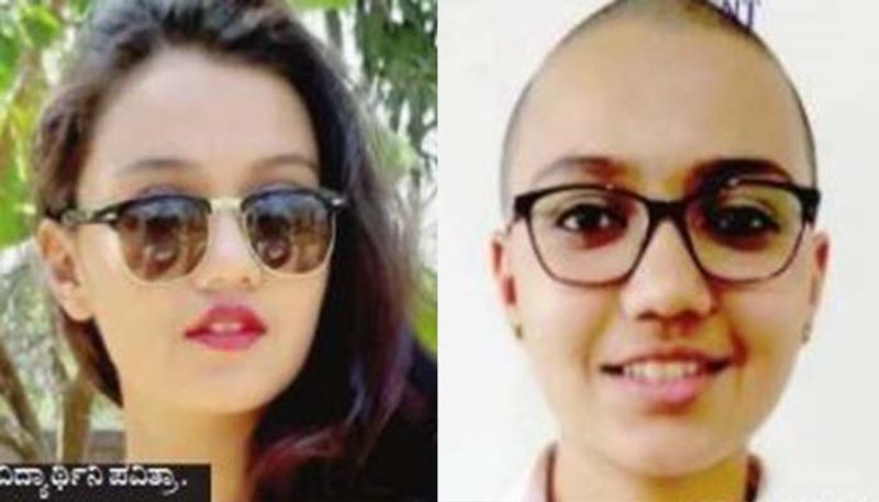 Mangalore student donates hair for cancer patients