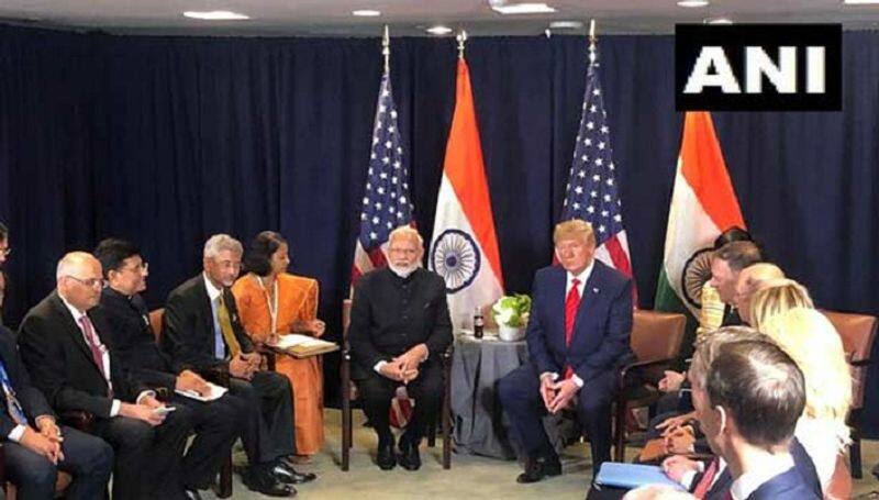 donal trump speech  about modi