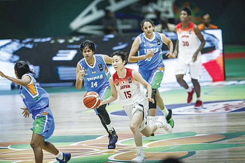 India suffers a crushing defeat to Japan in Women's FIBA Asia Cup 2019