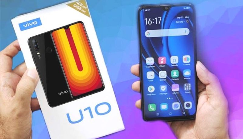 Vivo U10 Now on Sale in India via Amazon Vivo E Store Price Specifications