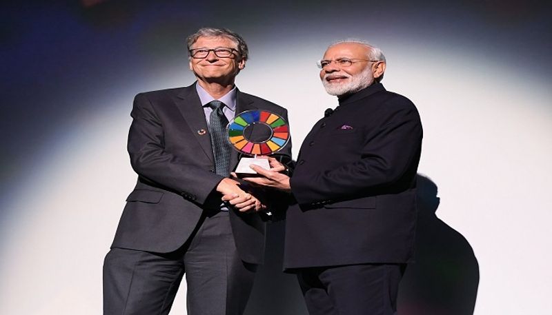 PM Modi Receives Global Goalkeeper Award For Swachh Bharat Abhiyan