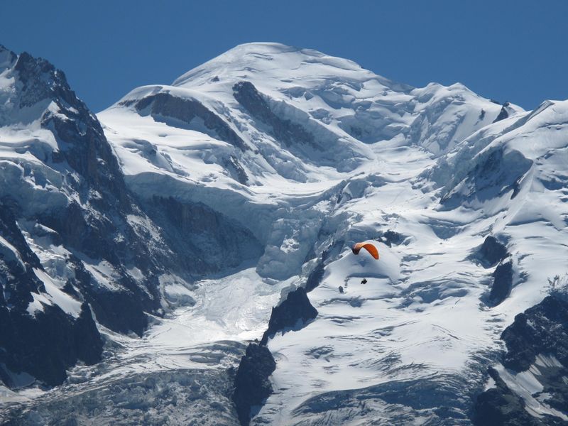 Frances highest mountain Mont Blanc is shrinking decreased more than 2 meters in two year  etj 