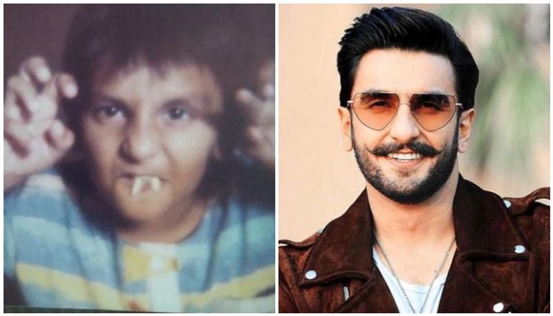 cute devil ranveer singh share childhood photo