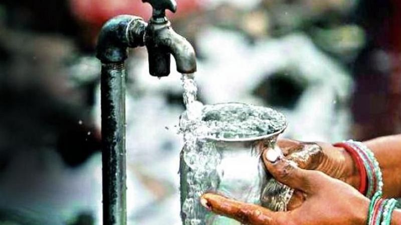 Tumakuru people drinking water with high fluoride content