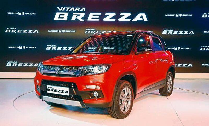 Maruti brezza petrol car unveiled in auto expo 2020 Delhi