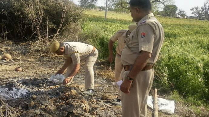 चिता से बेटी का अधजला हाथ लेकर भागा पिता, थाने में पहुंचकर बताई पूरी कहानी...