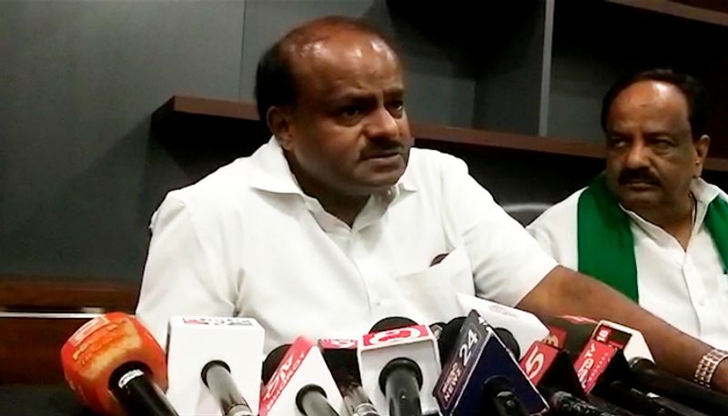 HD Kumaraswamy Reacts In Twitter On Karnataka By Election 2019