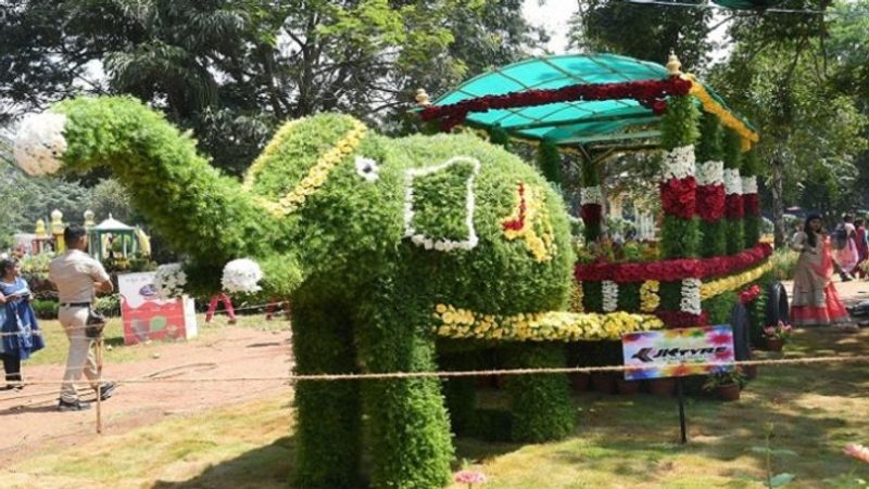 Dasara flower show in mysore