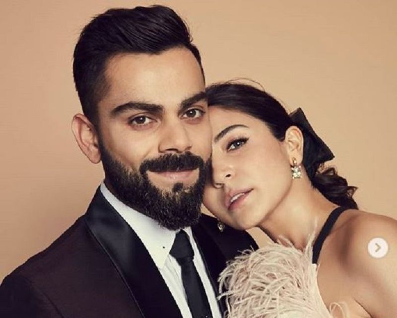 Fans like virat kohli and anushka sharma photo on social media