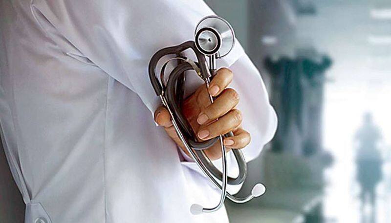 doctor absent in district hospital goes to private clinic