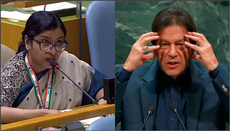 Vidisha Maitra Indian Officer responds to Imran Khan speech And shames Pakistan at the UN